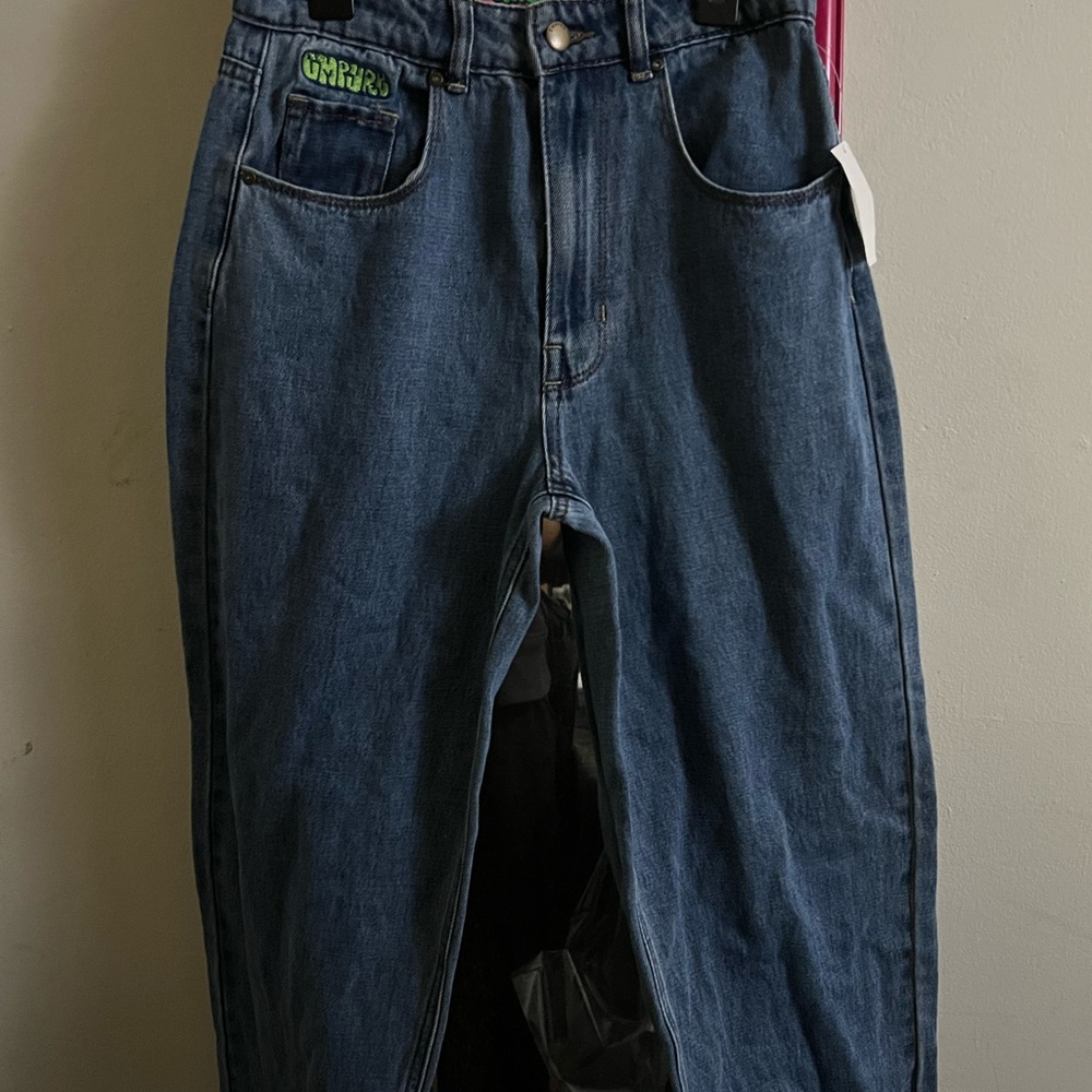 Zumiez Dark Blue Relaxed Fit Jeans